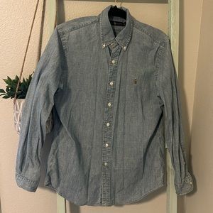 Ralph Lauren Blue Denim Women’s Button Down